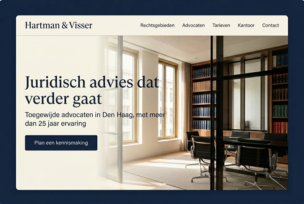 Hartman & Visser Advocaten, Zakelijke dienstverlening · Corporate